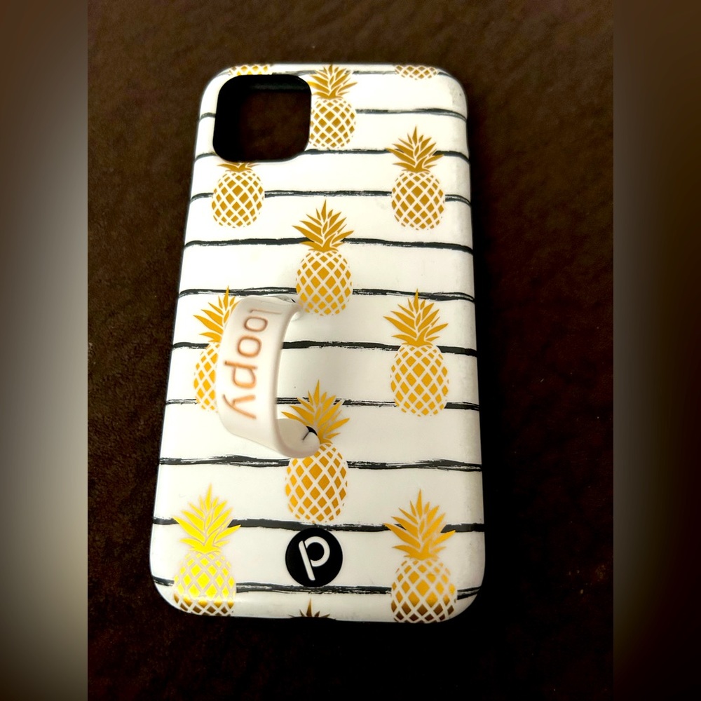 iPhone 11 Loopy Case pineapple